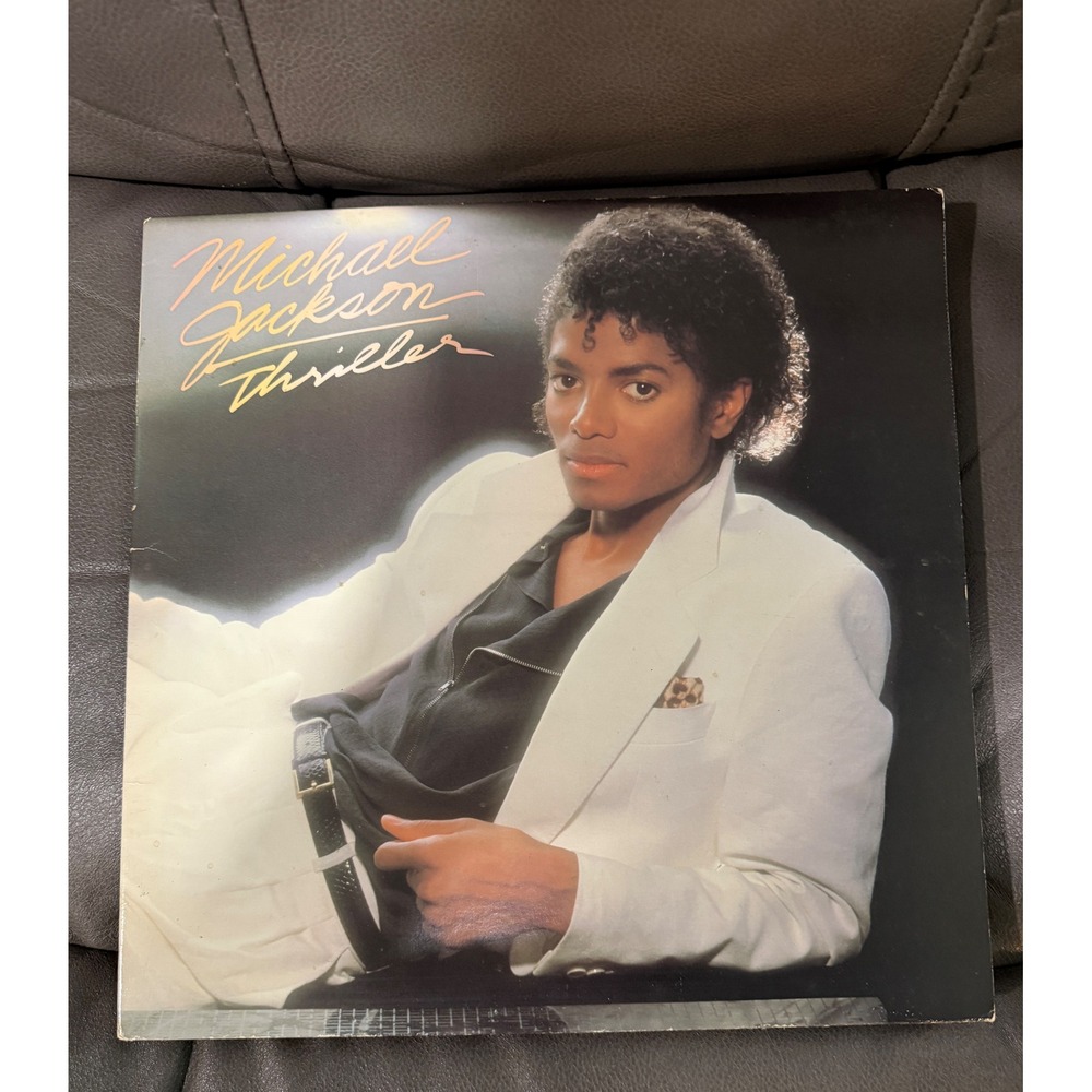 Michael Jackson Thriller Vinyl LP Record QE 38112 Epic 1982 Gatefold original